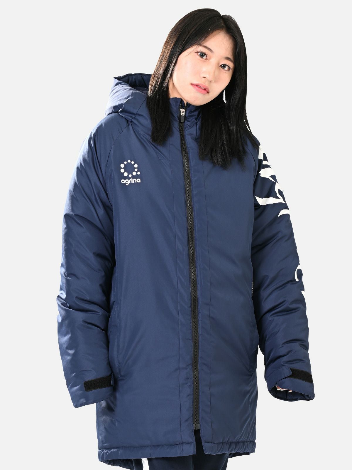 ONOYNE オンヨネ 中綿ハーフコート 中綿パンツ Lサイズ セグンドインテシオン中綿ハーフコート ag-0515 Navy